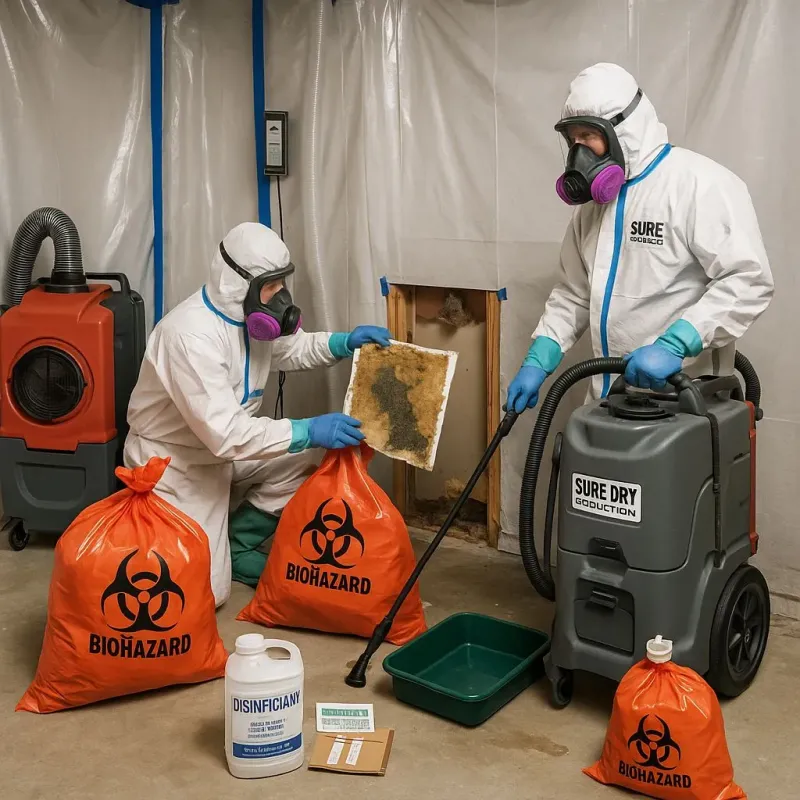 Contaminated Water Handling Protocols process in Gladstone, NJ
