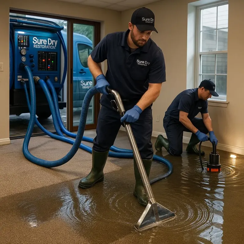 Water Extraction and Removal process in Gladstone, NJ